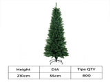 Santaco 2.1M 800Tips Pencil Christmas Tree XMASTREE1018-2.1M