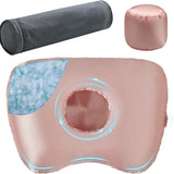 Piercing Pillow - Ear Piercing Pillow With Foam Plug, Adjust Shredded Memory Foam Picrcing Pillow V1107-115-18913-PNK