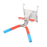 Pig Rack Tools Double Hook Suspension Stainless Steel Simple Convenient Operation Pig V1294-YM0523-3111220009011