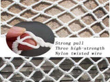 Filet of Safety in Nylon Chute, Decor Cloture Filet Protection Anti-Windows Balcon Rope Solide V1237-MS-626-162
