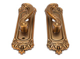 European Style Door Handle Lock Set Aluminum Silent Retro Interior Entry Door Lever Lock with 3 Keys V1294-YM0901-3114250017811