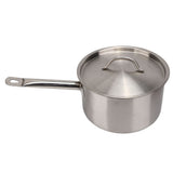 Stainless Steel Composite Bottom Cooking Pot Single Handle Saucepan with Lid Kitchen Cookware V1294-YM0901-3113200010211