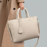 Women'S Tote Briefcase Commuting Bag Handheld Bag Cross-Body Bag Spacious Tote - Gray - Size V1347-127-68639-GRY-31-11-24