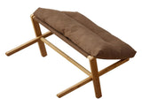Foot Stool Foldable X Leg Modern Multifunctional Foot Rest with Soft Cushion for Living Room Bedroom V1294-YM0710-3116230019013
