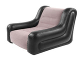 Inflatable Couch with Armrest PVC Flocking Blow Up Lounger Chair Folding Inflatable Sofa for Home V1294-YM0901-3116250020811