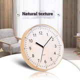 Creative Fashion Minimalist Punch-Free Clock, Living Room Dining Room Bedroom Fresh Home Mute V1369-AZ3-W-03728