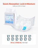 Adult Briefs with Adhesive Tabs Incontinence Briefs for Men Women L Size V952-CRZNKZNKPEML6RB4M001V0