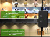 Under Cabinet Lighting, Timer & CCT 3000-6000K Puck Lights, Dimmable with Slider Controller, Plug-in V1171-CC-BOM001553-8-AU