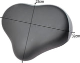 Wide Bicycle Saddle Replacement Padded Bike Seat for Indoor Outdoor Bikes and Exercise Equipment V1189-LC-QP-00563