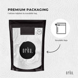 Orku 1Kg Fine Calcium Sulphate Gypsum Powder - Dihydrate Food Grade FCC E516 V238-SUPDZ-40142253719632