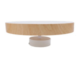Modern LED Ceiling Light Minimalist Round Ceiling Lamp Fixture with Remote 3 Color Temperature V1294-YM0901-3119240144811
