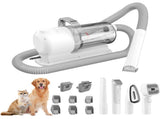 All-in-One Pet Grooming Vacuum Kit with Electric Clipper & Brushes for Dogs and Cats, Low Noise & V1107-CS-GDCWXCQ