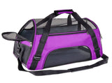 Airline Approved Pet Carrier,Soft Sided Cat Carriers for Small Dog Cats and Small Animals V1366-AZ2-W-12346