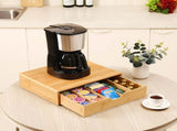 CARLA HOME Bamboo K-Cup Coffee Pod Holder Storage Organizer for Kitchen, Jewelry and Cosmetic LSB-36020