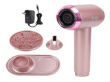 Portable Wireless Hair Dryer 300W Negative Ion Hair Dryer Hot Cold Wind Rechargeable Hair Dryer with V1294-YM0901-3113240267111