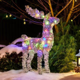 Christabelle 112cm Animated Reindeer Christmas LED Lights Indoor Outdoor Yard Statue Decoration 112_SHE106