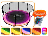 Kahuna LED Kit Suits 14ft-16ft Trampolines Multi-Colour Smart Motion Sensor Lighting with 16 co LED-STP-SSL-14M