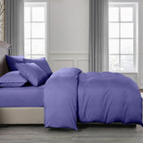 Royal Comfort Bamboo Cooling 2000TC Quilt Cover Set - Queen - Royal Blue ABM-10001250