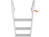 Dock Ladder, Removable 3 Steps, 159 kg Load Capacity, Aluminum Alloy Pontoon Boat Ladder with 101.6 V952-MTXTCXSJFHXJDFX4BV0