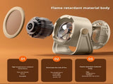 Ceramic electric heater - Office heater - Safety protection - Heating - Quiet operation - Fast V1188-MS-313-0289