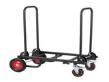 Giantz Foldable Hand Trolley Collapsible Transport Cart 180kg Load Black PT-180-BK