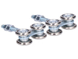 2Pcs Door Hanging Wheel Pulley Roller Glass Door Accessory for Barn Door Diameter 35mm V1294-YM0901-3114210065111