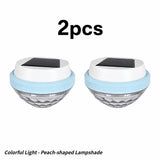 Solar Floating Pool Lights with Multicolor Glow, Two Shape Options , Automatic Day V1341-ZY-79MV9QLU-2PCSPATTERNLIGHTEFFECT