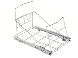 Pull Out Trash Can Holder Under Cabinet Sliding Garbage Can Organizer Stainless Steel Extendable for V1294-YM0901-3117260017111