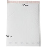 50 Piece Pack -360x300mm White Bubble Padded Bag Post Courier Shipping Mailer Envelope V382-36X30PADENV50