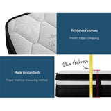 Giselle Bedding 28cm Mattress Super Firm King MATTRESS-FIRM028-K