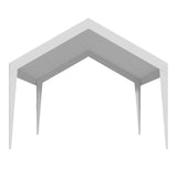 Carport Replacement Canopy, 6 x 3.6 m Potable Garage Tent Top Tarp, UV-Resistant & Waterproof Car V952-CKPB12X20FTBB7CQI001V0