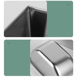 4 Compartment Stainless Steel Seasoning Box Trays, Keep Kitchen Organized, Versatile & Practical for V1192-AZ-W-16971