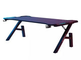 Gaming Desk with LED Lights Computer Desk K Shaped Desk - 120 x 60 V957-SDGACOSN3603S-1