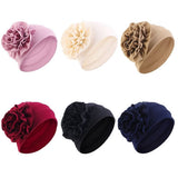 Headwear, Soft Cancer Headwear Elastic Cancer Cap for Women with Hair Loss V1192-AZ-W-26013