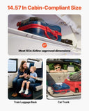 VEVOR Ride-on Luggage 18-inch Lightweight Kids Scooter Suitcase with Wheels V952-FDDQXXLXXLK1Y8UF6001V0