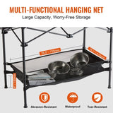 Folding Camping Table, Outdoor Portable Side Tables, Lightweight Fold Up Table, Aluminum & Steel V952-HWZDCZL200LBS0UE8V0