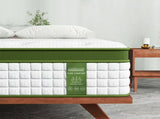 BedStory Queen 30cm Hybrid Mattress Cooling Gel Memory Foam 5 Zone Pocket Spring Bed Temperature XFGH-MA-D-PC-30-Q-WH