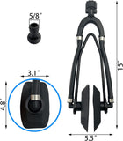 Universal Rectangular Dual Water Feed Outboard Motor Flusher Boat Ear Muff Engine for Marine V1259-DP01-A-1261