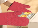 Chmadoxn 4 Pcs Oven and Pot Holders, Oven Glove High Heat Resistant 500 Degree, Long Oven V1189-WXFWAL-20260326-01816