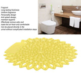 10Pcs Urinal Screens Deodorizer Splash Proof Long Lasting Odor Removal Urinal Mat for Toilet V1369-AZ3-W-15513