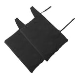 Black Oxford Cloth Leaf Blower Bag Large Capacity for Easy Storage 2Pcs V1192-AZ-W-25199