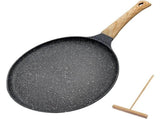 Cooking Utensils under 20,Onstick Crepe With Spreader 9.5 Inch Coating Flat Skillet Tortilla V1369-AZ3-W-17656