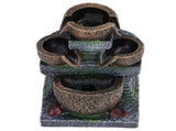 Indoor Fountain Three Layer Design USB Power Elegant Style Fashionable Decorative Home Ornaments for V1294-YM0715-3111210440411