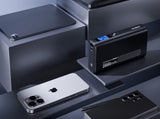 CHOETECH B702 20000mAh PD130W USB-A USB-C x 2, 3-Port & TFT Display Power Bank V28-ELECHOB702