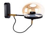 Wall Lamp Blowing Technology Transparent Soft Lighting Fashion Design Glass Ball Lamp 110220VBlack V1294-YM0715-3119210291112
