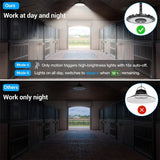 3000LM Black Solar Sensor LED Light with Dual Head for Outdoor Use V178-59180