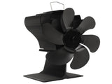 Stove Fan 6 Blades Fireplace Fan Heat Powered Fast Warm Circulation Quiet Heat Resistant V1294-YM0710-3113230307411