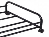 Levede 2x Under Bed Storage Containers for Shoe and Apparel Clear-Lidded Black SO1032-BK-2PC-AU