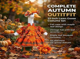 Porch Goose Outfits, Thickened Polyester Fabric, Suitable for Outdoor Decor, for Outdoor Lawn Yard V1369-AZ3-W-12360