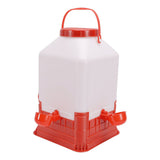 Chicken Waterer 10L Large Capacity Easy to Clean Manual Chick Drinker Waterer for Poultry Feeding V1294-YM0901-3111250223811